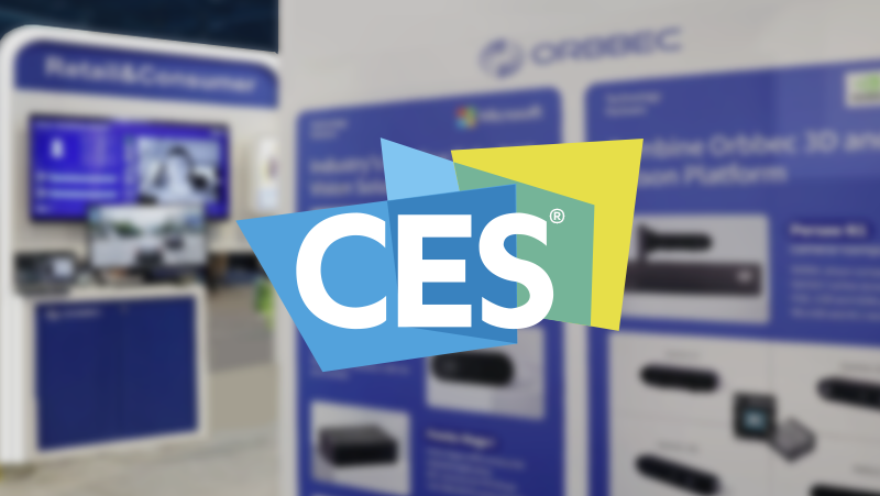 CES 2024 | AG·尊龙凯时全矩阵3D相机亮相，革新机器人视觉用户体验